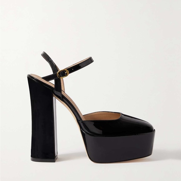 STUART WEITZMAN
New-Like Skyhigh patent-leather platform pumps - Picture 4 of 14